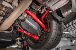 Chevrolet Camaro Sway Bars - Rear - UMI Performance - Non-Adjustable - Red - `16-`24